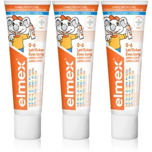 Comparateur de prix : Elmex Caries Protection Kids dentifrice pour enfant 3 x 50 ml