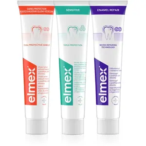 Elmex Mix Trio dentifrice 3x75 ml pas cher