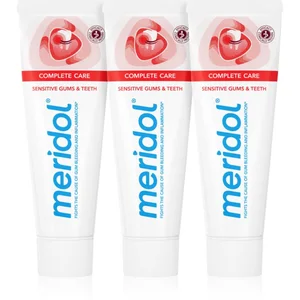 Meridol Complete Care dentifrice pour dents sensibles 3x75 mlVendu parnotino