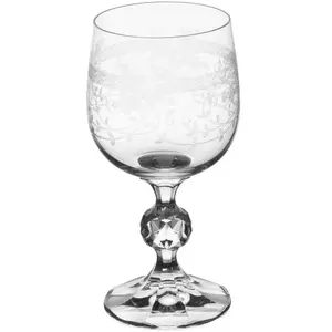 Verre à eau Claudia Panto 19 cl (lot de 6) - - Transparent - Cristallin