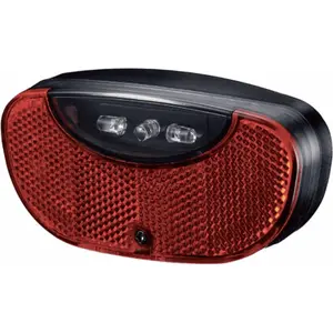 Union Feu Arrière à Piles pour Porte-Vélos avec 3 LED Rouges Homologué pas cher