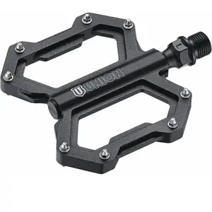 Comparateur de prix : Union Pédales MTB Freeride Flat SP1210 en Aluminium Noir - Légers et Résistants, 304g