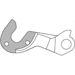 Comparateur de prix : Patte de dérailleur Marwi GH-287 à fixation par l'intérieur avec 2