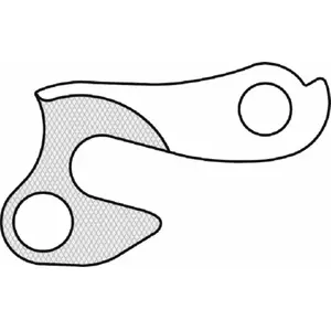 Comparateur de prix : Patte de dérailleur GH-033 pour vélo UNION avec set de vis inclus