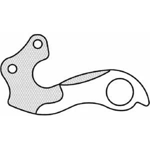 Comparateur de prix : Union Patte de dérailleur GH-045 Argent