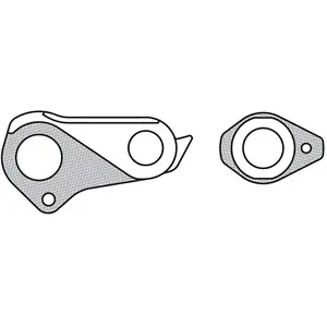 Union Patte de dérailleur Marwi GH-183 à fixation par montage sur l'axe
