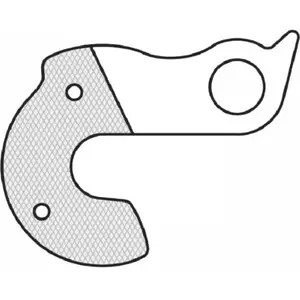 Union Patte de dérailleur Marwi GH-109 à fixation par l'extérieur avec 2 pas cher