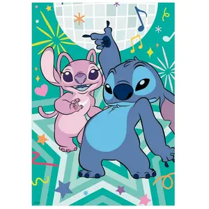 Dino Puzzle 200 pièces : Stitch - diamant pas cher