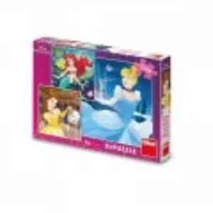 Dino 3 Puzzles - Princesses Heureuses pas cher