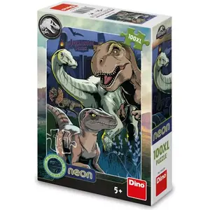 Dino Pièces XXL - Jurassic World - Puzzle Neon pas cher