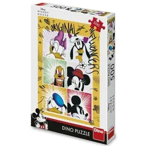 Dino Toys Puzzle 500 pièces : La bande de Mickey, Disney pas cher