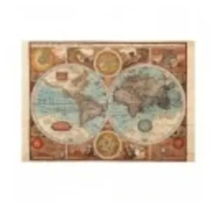 Dino Puzzle 500 pièces : Carte du monde de 1626