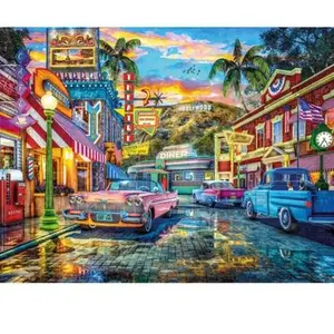 Dino Puzzle 3000 pièces: Hollywood pas cher