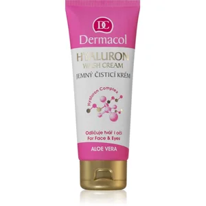 Dermacol Hyaluron crème nettoyante douce visage et yeux 100 ml pas cher