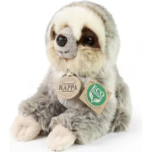 RAPPA Peluche paresseux assis 18 cm ECO-FRIENDLY pas cher