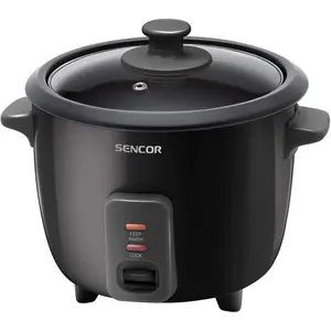 Comparateur de prix : SENCOR Cuiseur à Riz avec Voyants Lumineux, 300 W, Noir