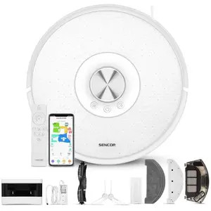 Comparateur de prix : Aspirateur robot laveur - SENCOR - SRV 9350WH - 4000 Pa - 200 min - 65...