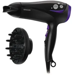 Comparateur de prix : Sèche-cheveux ionique - SENCOR - SHD 108VT - 2000 W - 2 vitesses - Noir