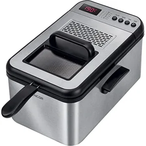 Comparateur de prix : SENCOR Friteuse avec Contrôle Numérique, 2200 W, Noir/Acier Inoxydable