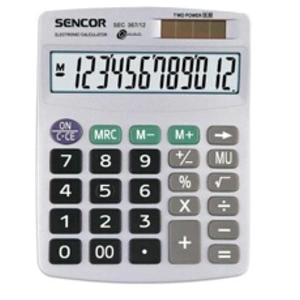 Calculatrice sencor 12 chiffres - sec 367 12