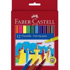 Comparateur de prix : FABER-CASTELL 12 feutres scolaires Rainbow 12