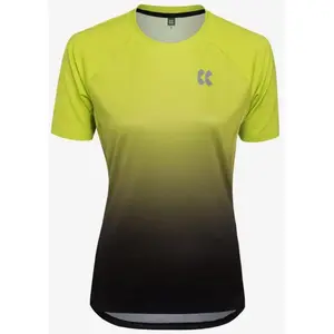 Maillot Kalas Discover Z2 manche courte jaune noir femme - S