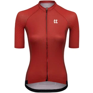 Maillot Kalas Passion Z3 Carbon manche courte rouge femme - L pas cher