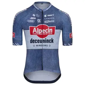 Kalas Maillot à Manches Courtes Alpecin-deceuninck 2024 pas cher