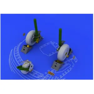 Eduard Sukhoi Su-27/Su-27UB roues (conçu pour les maquettes Academy)   1/48 ED648053  - Roues d'avions Vendu paramazon