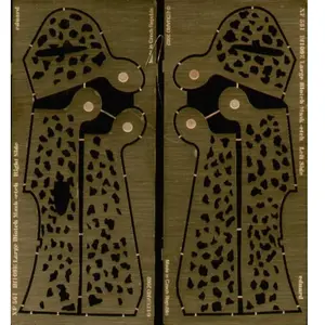 Accessoire Eduard Messerschmitt Bf 109E : masque de marbrure large (gravé)  1/48 EDUAXF561  - Masques de verrières maquettes avions Vendu paramazon