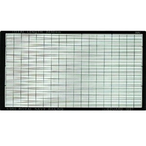 1/350 Royal Navy Railings - 1:350e - Eduard Accessories pas cher