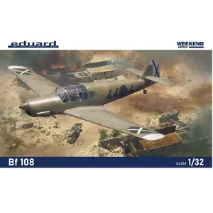 Maquette Eduard Bf 108 1/32 1/32 - Maquette d'avion - Edua3405 pas cher