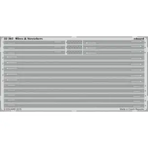 Accessoire Eduard Fils et civières ACIER ED32367  - Kit de superdétail pour avions Vendu paramazon