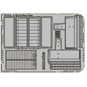 Accessoire Eduard volets d'atterrissage de Douglas A-4B Skyhawk (pour maquettes Hasegawa)  1/48 ED48649  - Kit de superdétail pour avions Vendu paramazon