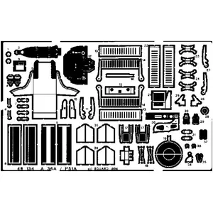 Comparateur de prix : eduard A-36 / P 51 Für Accurate Miniatures Bausatz- 1:48e - Accessories
