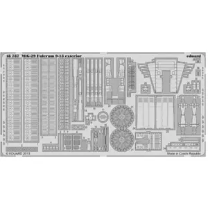 Accessoire Eduard Mikoyan MiG -29 9-13 exteriordesigned to be used with Great Wall Hobby kits  1/48 EDUA48787  - Kit de superdétail pour avions Vendu paramazon