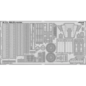 Accessoire Eduard Mikoyan MiG-29 exterior (designed to be used with Great Wall Hobby kits)  1/48 ED48772  - Kit de superdétail pour avions Vendu paramazon