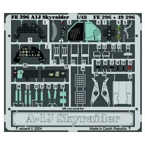 A-1j Skyraider Für Tamiya Bausatz- 1:48e - Eduard Accessories