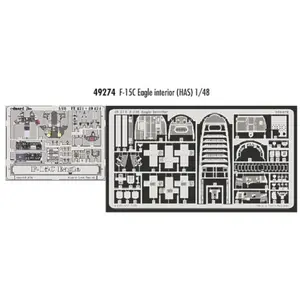 F-15c Eagle Interior Set - 1:48e - Eduard AccessoriesVendu paramazon