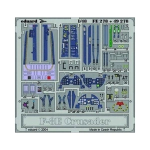 Comparateur de prix : F-8e Crusader Für Hasegawa Bausatz- 1:48e - Eduard Accessories