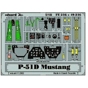 Comparateur de prix : P-51d Mustang Für Tamiya Bausatz- 1:48e - Eduard Accessories