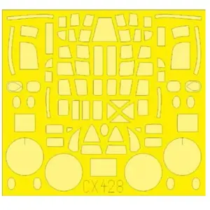 Accessoire Eduard Court Stirling Mk.I (conçu pour être utilisé avec les kits Italeri) 1/72EDCX428  - Masques de verrières maquettes avions Vendu paramazon