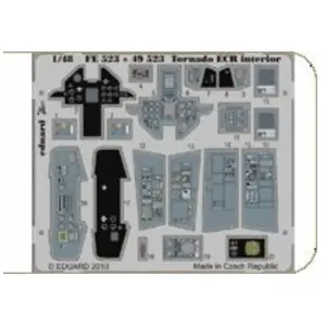 Accessoire Eduard Intérieur auto-adhésif de Tornado ECR (pour les maquettes Hobby Boss) 1/48 ED49523 - Kit de superdétail pour avions Vendu paramazon