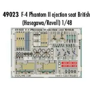 Comparateur de prix : eduard F-4 Phantom Ii Ejection Seat British Für Hasegawa/revell Bausat...