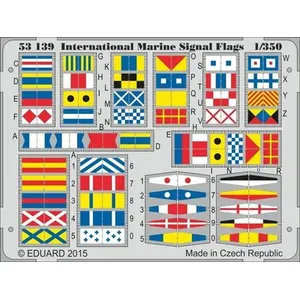 International Marine Signal Flags - 1:350e - Eduard Accessories pas cher
