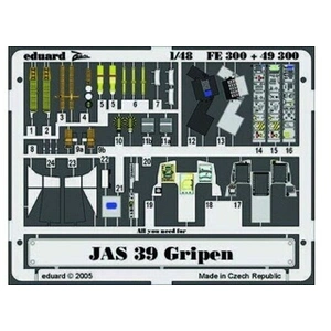 Jas-39 Gripen Für Italeri Bausatz- 1:48e - Eduard Accessories