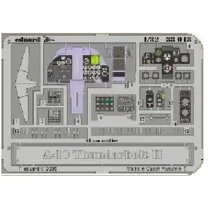 A-10 Thunderbolt Ii Dashboard Für Trumpeter-bausatz- 1:32e - Eduard Ac...