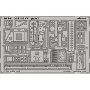 Accessoire Eduard M1130 CV (pour maquettes Trumpeter)   1/35 EDUA36107  - Kits de superdétail pour véhicules militaires Vendu paramazon