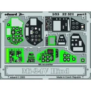 Mi-24v Hind - 1:35e - Eduard Accessories
