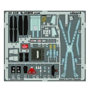 Comparateur de prix : Eduard Mig-29 Fulcrum K-36dm Seat Für Trumpeter Bausatz- 1:32e - Accessories